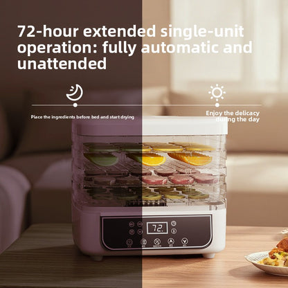 Magic Mill Food Dehydrator Machine | 5 Stackable Stainless Steel Trays, 48H Digital Adjustable Timer & Temperature Control Upto 167� Electric Dryer & Preserver for Jerky, Fruit, Dog Treats & Much More