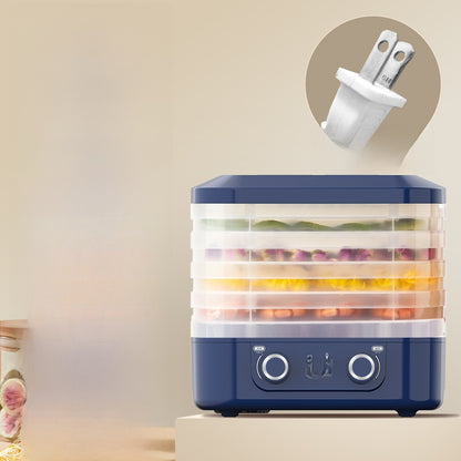 Magic Mill Food Dehydrator Machine | 5 Stackable Stainless Steel Trays, 48H Digital Adjustable Timer & Temperature Control Upto 167� Electric Dryer & Preserver for Jerky, Fruit, Dog Treats & Much More