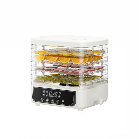 Magic Mill Food Dehydrator Machine | 5 Stackable Stainless Steel Trays, 48H Digital Adjustable Timer & Temperature Control Upto 167� Electric Dryer & Preserver for Jerky, Fruit, Dog Treats & Much More